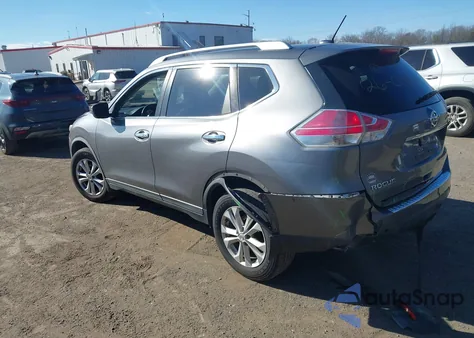 2016 Nissan Rogue Sv z USA, uszkodzony, nr VIN KNMAT2MV8GP628323